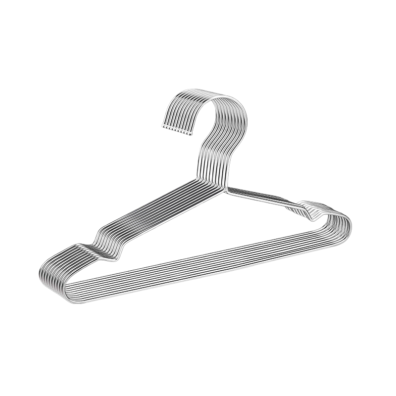 Stainless steel clothes hanger - solid hanging rack