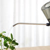 Stainless steel long-spout watering can