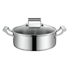 Food-grade stainless steel wok