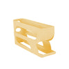 Rolling Egg Storage Box  Auto-Scrolling Egg Holder for Refrigerator, Large-Capacity Fridge Egg Organizer with Slide Design