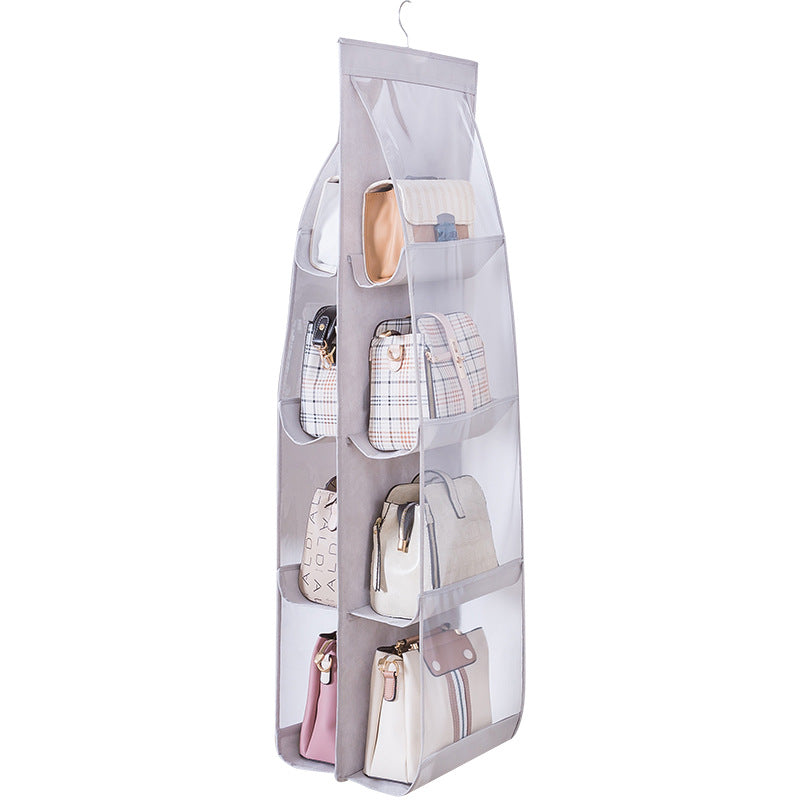 Hanging Closet Organizer  Multi-Layer Storage Rack for Clothes, Towels, Underwear & Accessories, Space-Saving Wardrobe Organizer