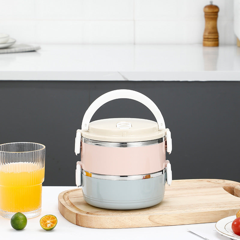 Multi-Layer Portable Meal Container