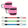 Leg training device resistance band