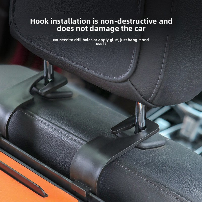 Car Seat Back Organizer – Multifunctional Storage & Cup Holder