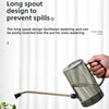 Stainless steel long-spout watering can