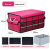 Folding Car Trunk Storage Box – Dual Color Organizer