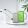 Stainless steel long-spout watering can