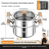 stainless steel pot