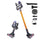 Cordless Stick Vacuum Cleaner  Powerful Suction, 4-in-1 Lightweight Rechargeable Home Cleaning Machine