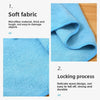 Microfiber absorbent cleaning cloths
