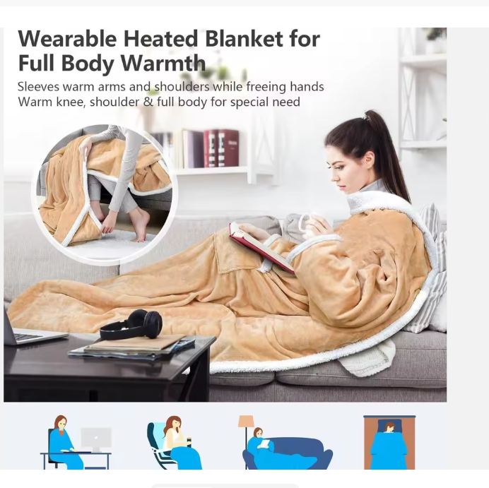 Intelligent Constant Temperature and Washable Electric Heating Blanket