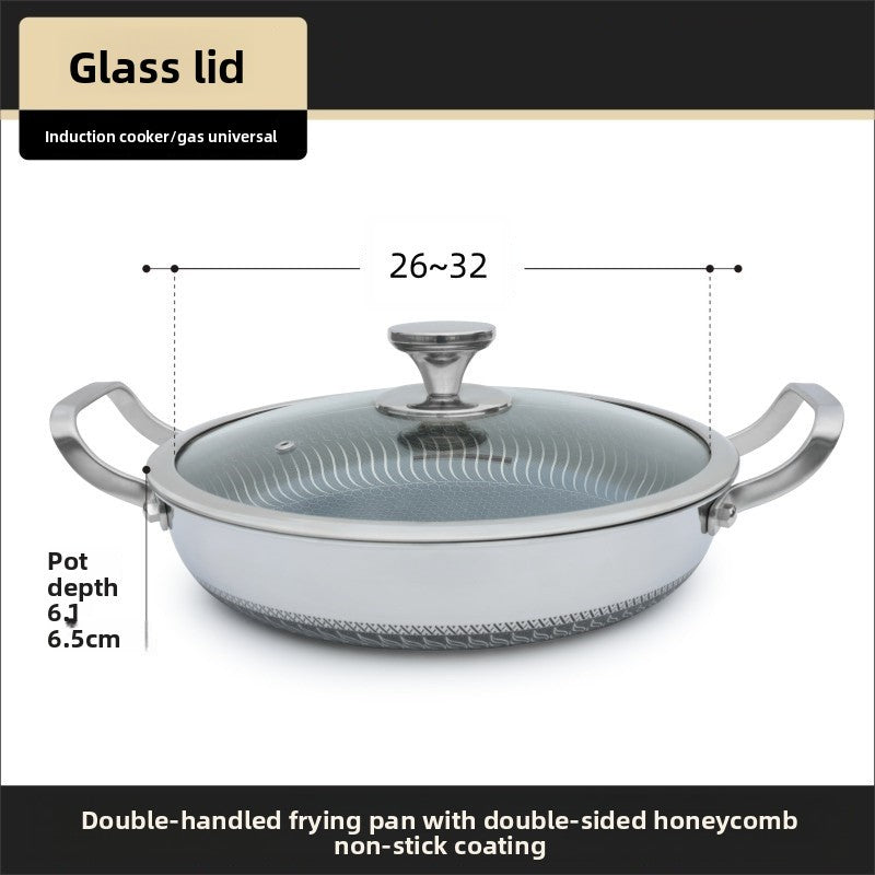 Stainless Steel Frying Pan