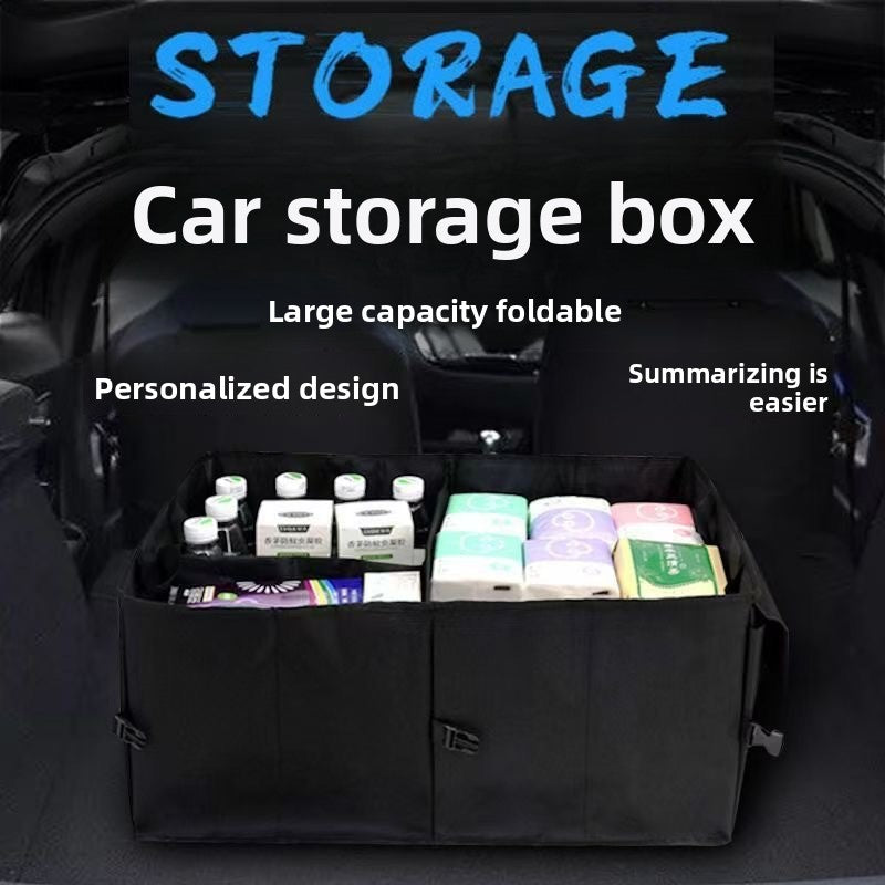 Storage Box Oxford – Foldable Car Trunk Organizer