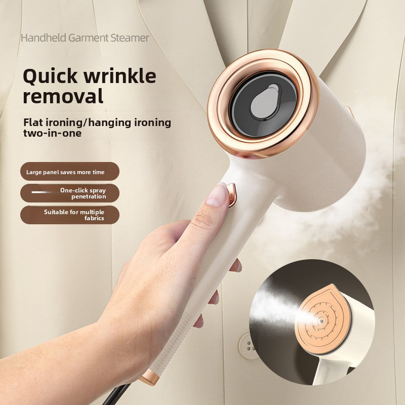"Portable Handheld Garment Steamer for Clothes  Quick Wrinkle Removal, Fast Heating, Powerful Steam, Travel-Friendly Fabric Steamer"