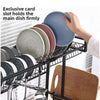 Retractable Kitchen Sink Drain Rack with Accessories