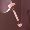 Rose Quartz Facial Roller & Gua Sha Set  Natural Stone Face Massager for Skin Glow, Lifting, Anti-Aging & Relaxation