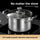 German 316 stainless steel saucepan