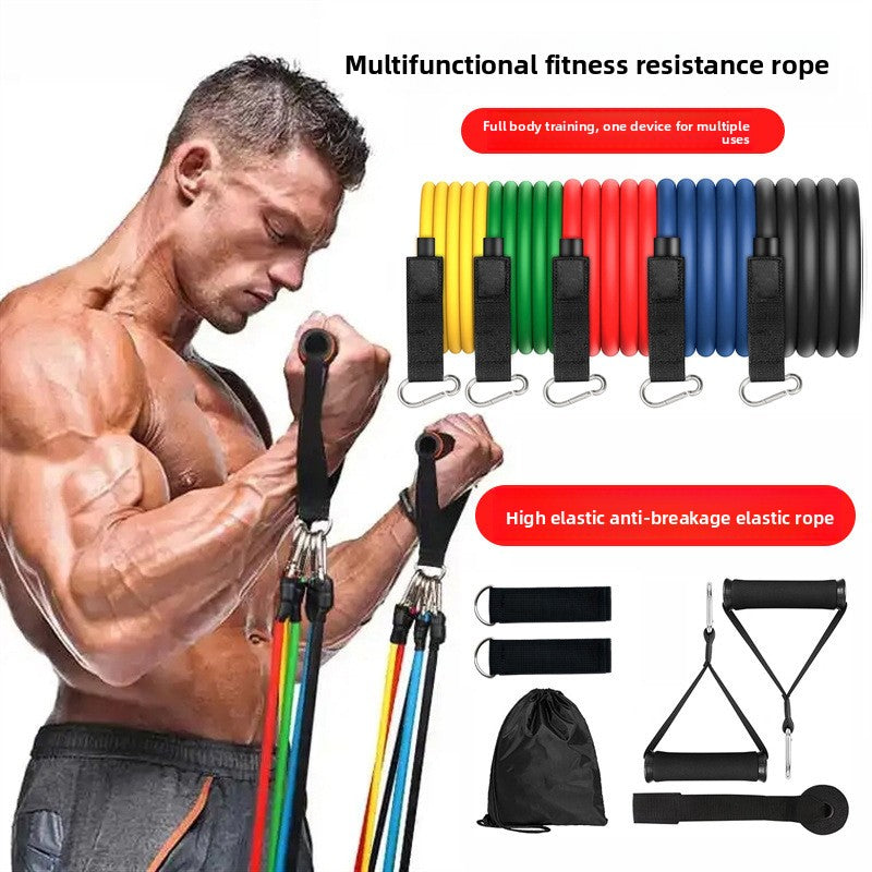 Adjustable TPE Resistance Bands Set