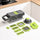 12-in-1 Vegetable Chopper & Slicer  Multi-Function Cutter with Interchangeable Blades, Food Container, Mandoline Slicer for Kitchen Prep