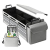 Large Capacity Trunk Storage Box with Insulated Bag