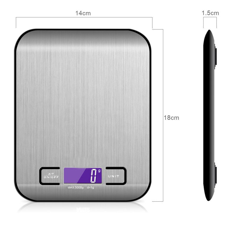 Stainless Steel Electronic Kitchen Scale