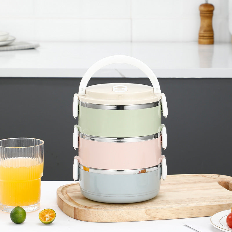Multi-Layer Portable Meal Container