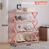 Hot Sale X-type Simple Dust-proof Shoe Rack
