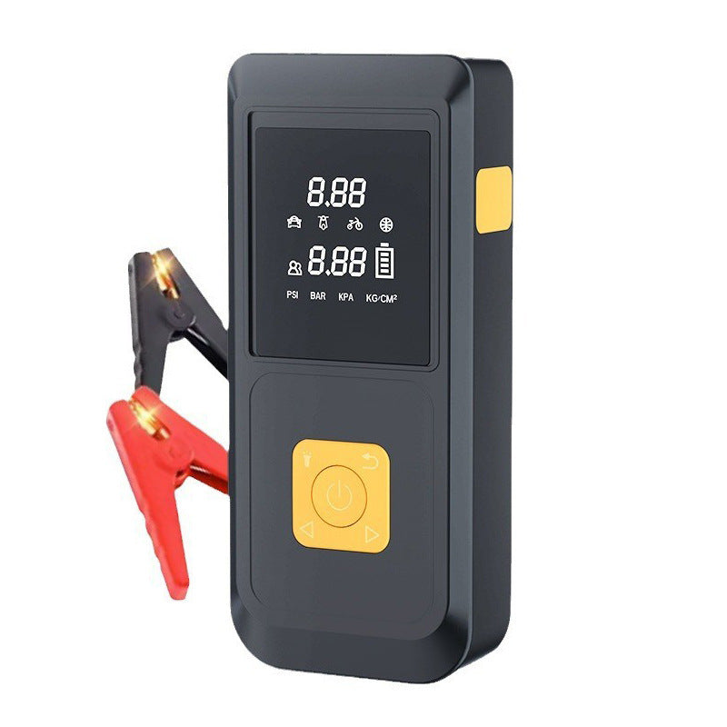 2-in-1 Car Jump Starter with Air Compressor | Emergency Battery Booster & Tire Inflator