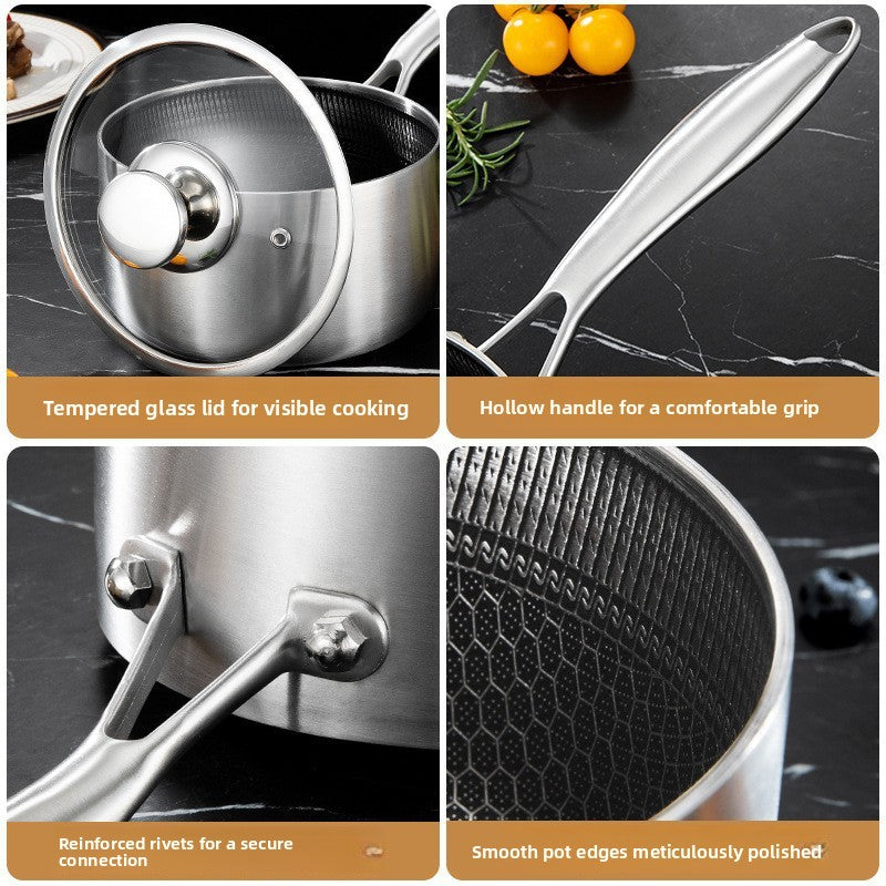 Stainless steel baby food pot