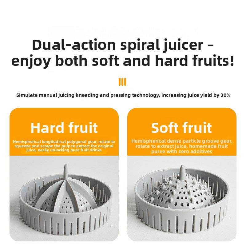 Electric Juicer with Pulp Separation for Home Use