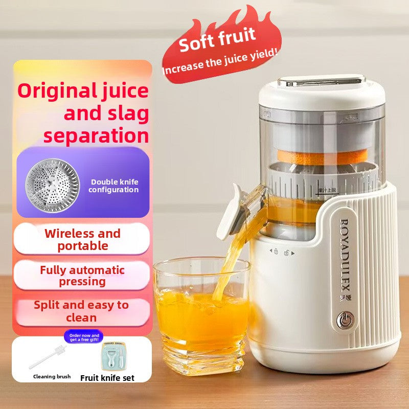 Electric Juicer with Pulp Separation for Home Use