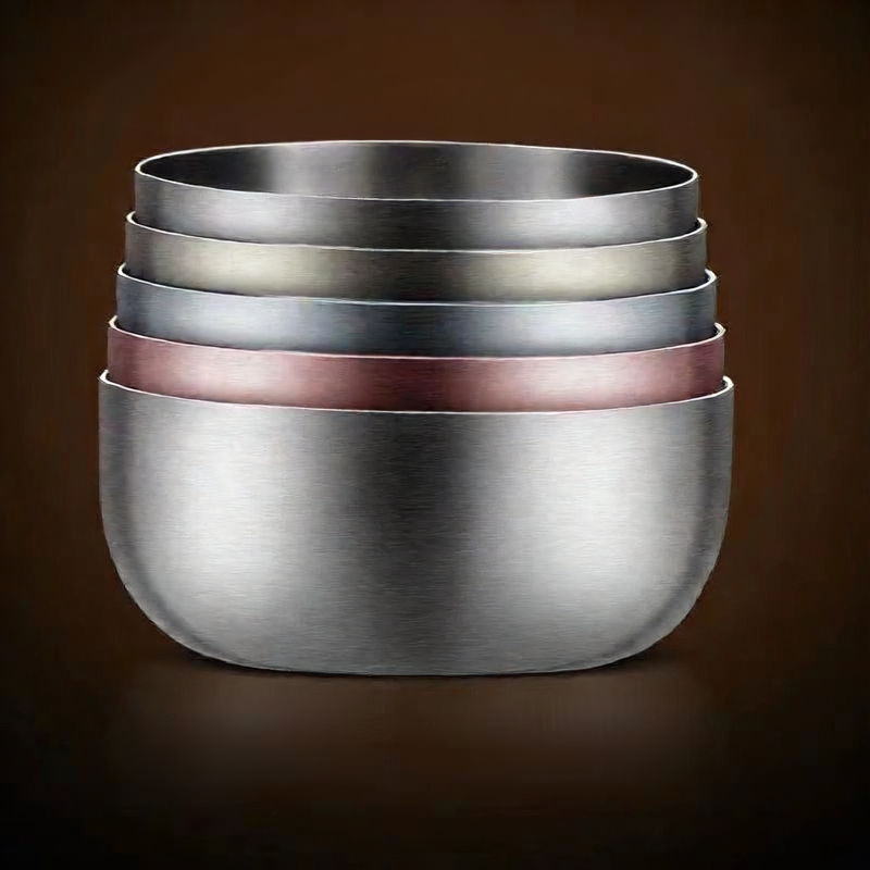 Stainless steel flat-bottomed Japanese-style pan