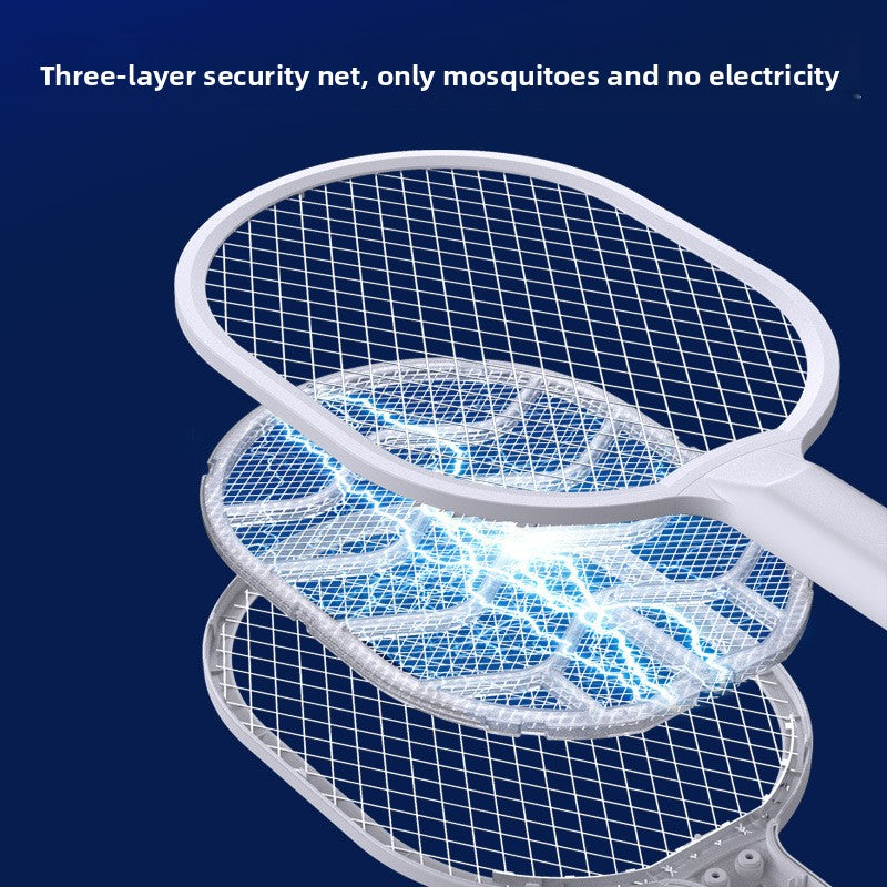 Mosquito-killing lamp two-in-one electric mosquito swatter