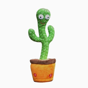 Dancing Cactus Toy  Talking & Singing Cactus with LED Lights, Funny Plush Toy for Kids & Home Decoration
