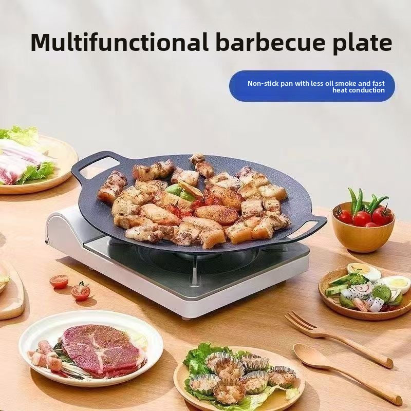 Outdoor Camping Card Stove Maifan Stone Baking Pan