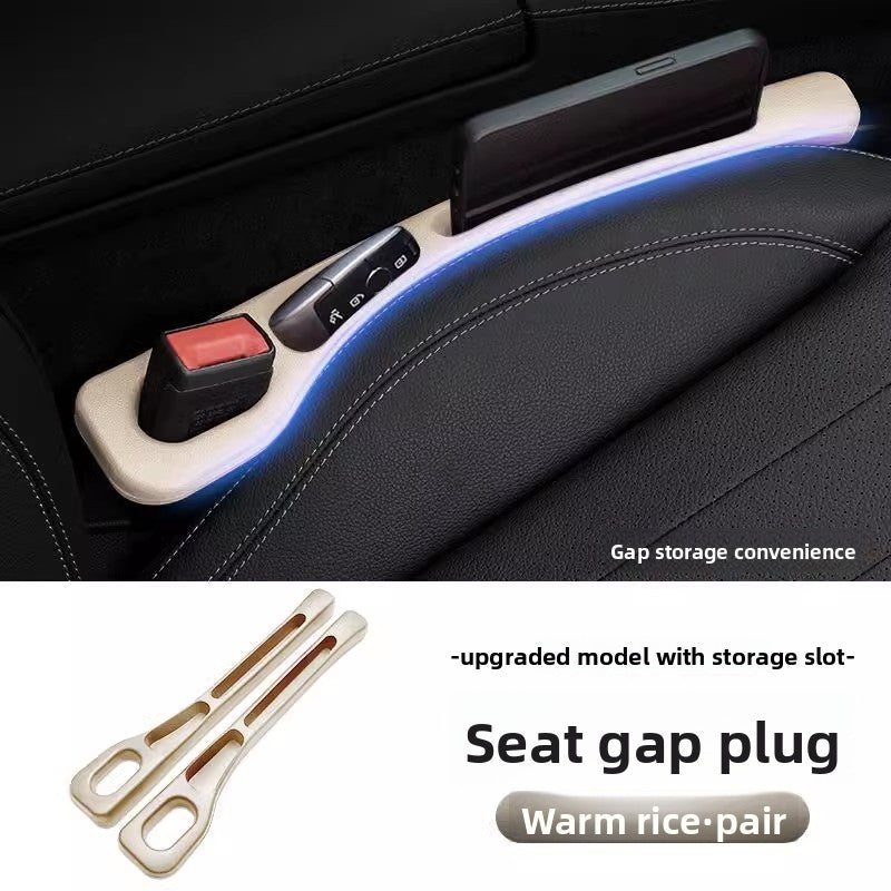 Leather multi-functional storage box for car use