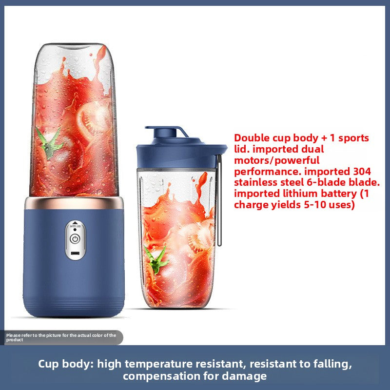 Portable Electric Blender | USB Rechargeable Personal Smoothie Maker for Shakes, Juices & Fruit Blends  Powerful, Easy to Clean & Travel-Friendly