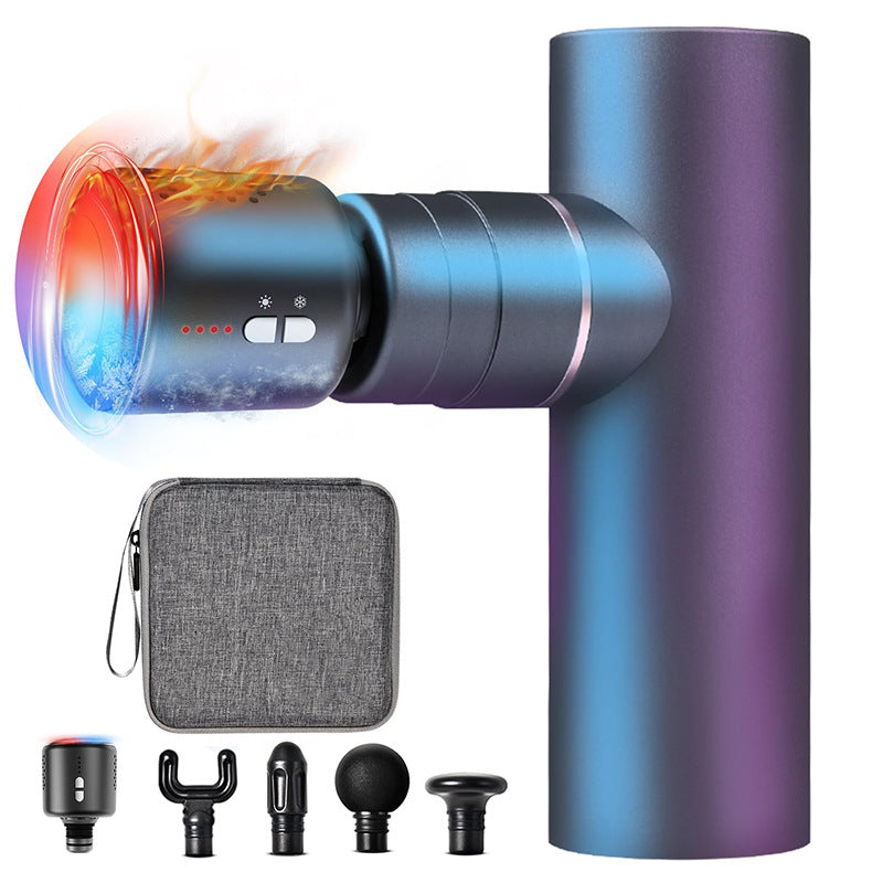 Metal brush-type fascial massager