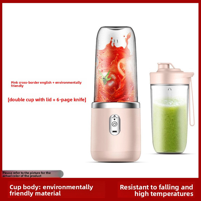 Portable Electric Blender | USB Rechargeable Personal Smoothie Maker for Shakes, Juices & Fruit Blends  Powerful, Easy to Clean & Travel-Friendly