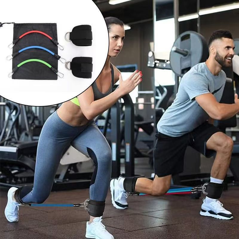 Leg training device resistance band