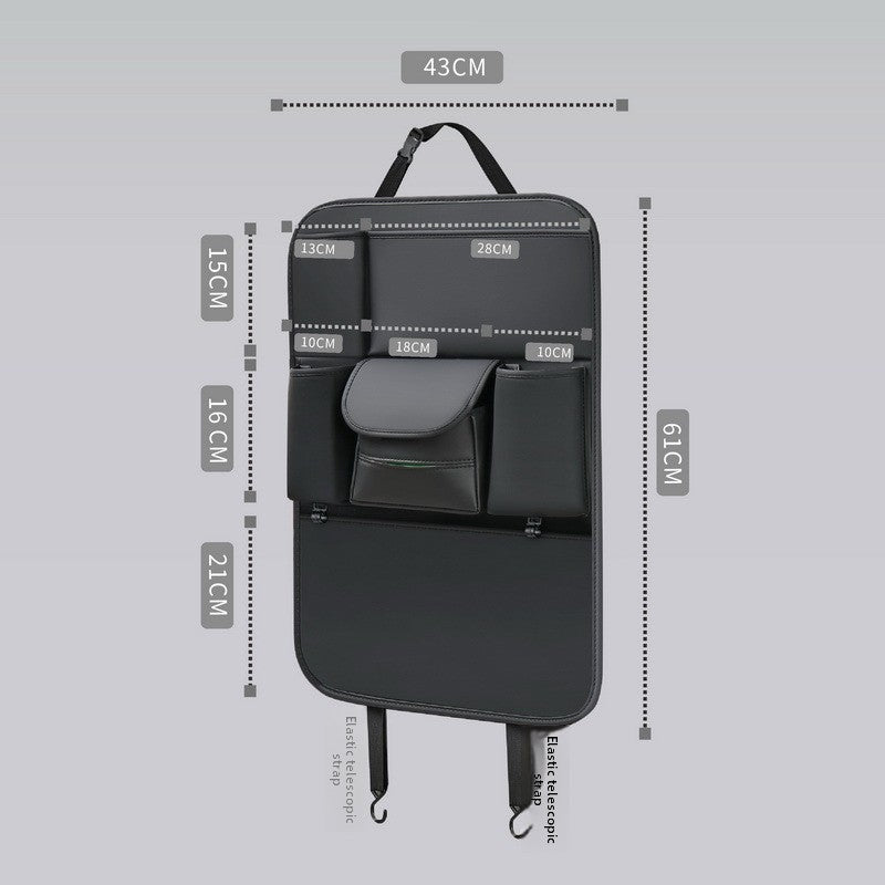 Car Seat Back Storage Bag