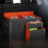 Leather Car Storage Box for Trunk Organizer