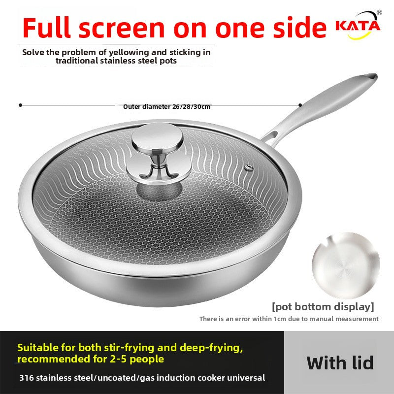 Stainless Steel Frying Pan