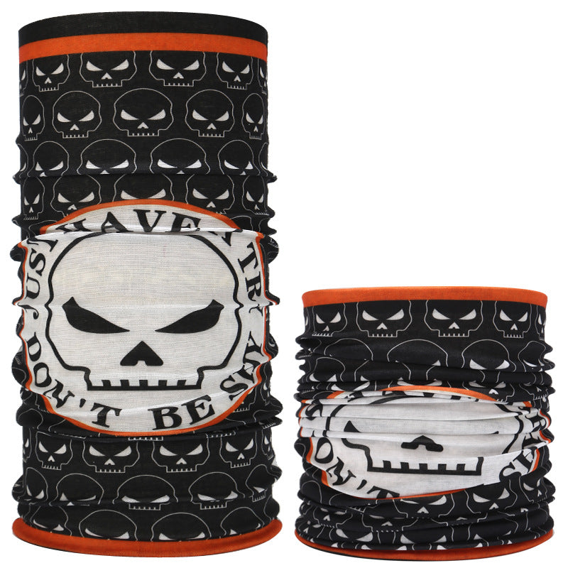 Multifunctional Skull Pattern Headband
