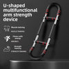 U-Shaped Arm Exerciser  Multifunctional Chest Expander & Upper Body Strength Trainer for Home Workout