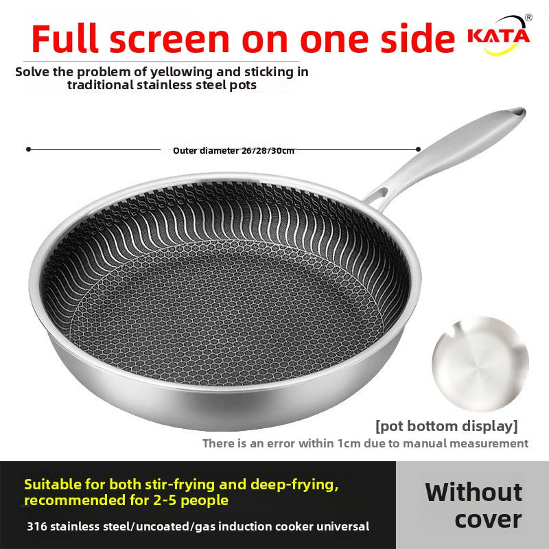 Stainless Steel Frying Pan