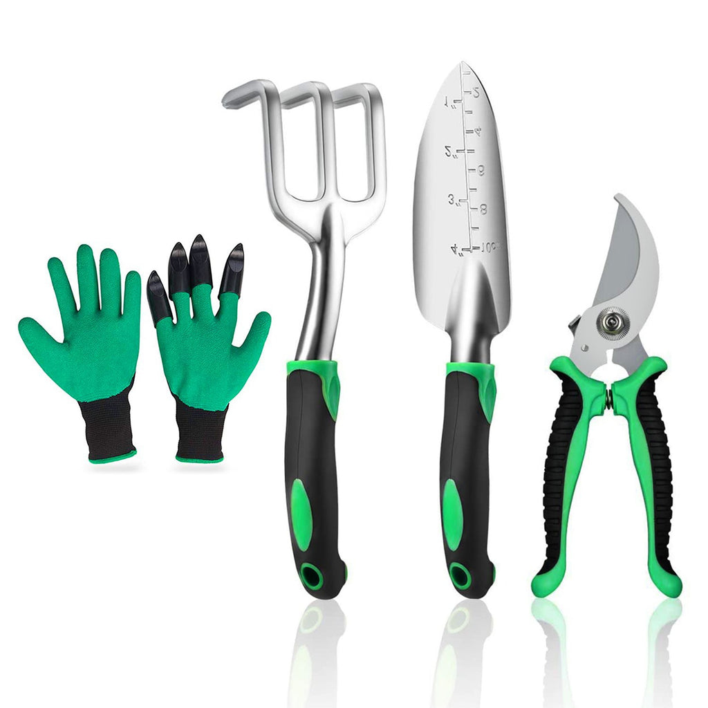 Complete Gardening Tool Set  Heavy-Duty Garden Kit with Gloves, Pruners, Trowels, Forks & Apron for Home & Outdoor Planting