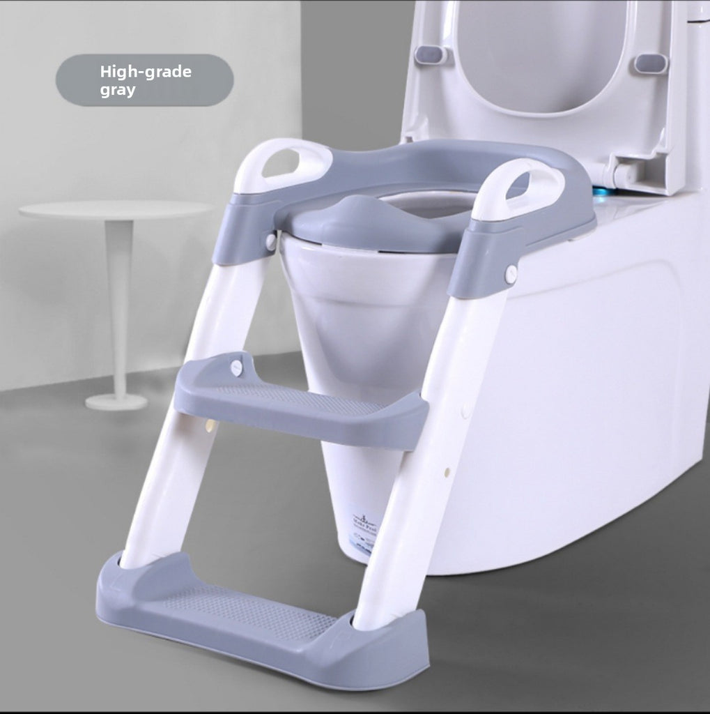 Kids Potty Training Seat with Ladder  Adjustable Child Toilet Seat, Non-Slip, Foldable, Safe for Boys & Girls