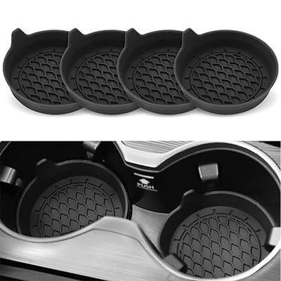 Anti-Slip Car Cup Pad – Universal Silicone Holder Mat