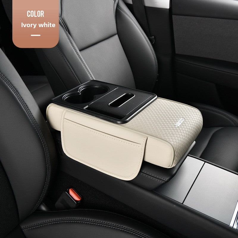 Car Armrest Box with Storage & Comfort Pad